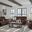 Free Wake Power Reclining Living Room Set In Chocolate