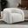 Freja Swivel Chair In Cotton White