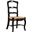 French Ladderback Side Chair Set of 2