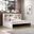 Full Bookcase Daybed In White