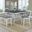 Fulton Counter Height Dining Room Set In Chalk Grey
