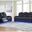 Fyne-Dyme Power Reclining Living Room Set In Sapphire