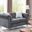 Glory Furniture Raisa Loveseat, Gray