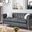 Glory Furniture Raisa Sofa, Gray