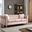 Glory Furniture Raisa Sofa, Pink