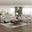 Gainesville Double Reclining Living Room Set In Beige