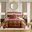 Galleria 4 Piece Queen Comforter Set In Red