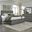 Garretson Platform Bedroom Set In Gray