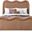 Gavin Chenille Fabric Full Bed In Cognac