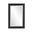George Matte Mirror In Black