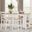 Gesthaven Counter Height Dining Room Set In Natural and White