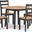 Gesthaven Dining Room Set In Natural and Brown