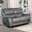 Glarus Loveseat In Dark Gray
