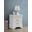 Glory Furniture Lorana Silver Champagne Nightstand