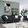 Glory Furniture Wilshire Black Velvet 3pc Living Room Set