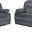 Goodland Double Reclining Living Room Set In Dark Gray