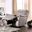Gorgius Power Recliner In Light Gray