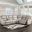 Gorgius Power Sectional In Light Gray