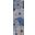 Grafix Navy 2'3" x 7'6" Runner Area Rug