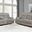 Greer Reclining Living Room Set In Taupe