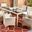 Hailee Dining Set in Beige