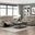 Hancock Double Reclining Living Room Set In Beige