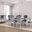 Hannoria Dining Room Set In Silver