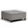 Harrison Linen Look Fabric Coffee Table Storage Ottoman In Dove Grey