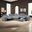 Harvey Sleeper Sectional In Gray and Black