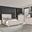 Hatton Cross Bedroom Set In White And Tawny