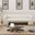 Henson Living Room Set In Cream Velvet