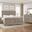 Heritage Greystone Mansion Bedroom Set With Decorative Side Rails