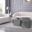 Hexagon 3-Piece Occasional Table Set In Chrome