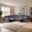 Hieronymus Power Sectional In Dark Gray