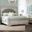 Highland Park Distressed Rustic Ivory Panel Bedroom Set