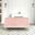 Hinwil Futon Sofa Bed In Pink