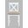 Hobson X-Back Chair In White