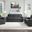 Holleman Dark Gray Living Room Set