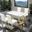 Holstebro Dining Room Set In Gold and White