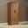 Homeplus Storage Cabinet Wardrobe In Sienna Oak