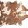 Homeroots Brown And White Cowhide Rug 293173