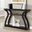Homeroots Cappuccino Hollow Core Accent Table Hall Console