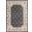 Homeroots Polypropylene Grey And Ivory Area Rug 350371