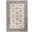 Homeroots Polypropylene Ivory And Grey Area Rug 350368