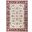 Polypropylene Ivory And Red Area Rug - 9' x 12'