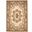 Polypropylene Ivory Aubusson Area Rug - 8' x 11'