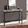 Homeroots Taupe Reclaimed Wood Accent Table With Black Legs