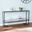 Horten Glam Narrow Console Table In Black