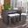 Horus Dining Set in Grey