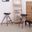 Industrial 24 Inch Metal Barstool Set of 2 In Dark Red
